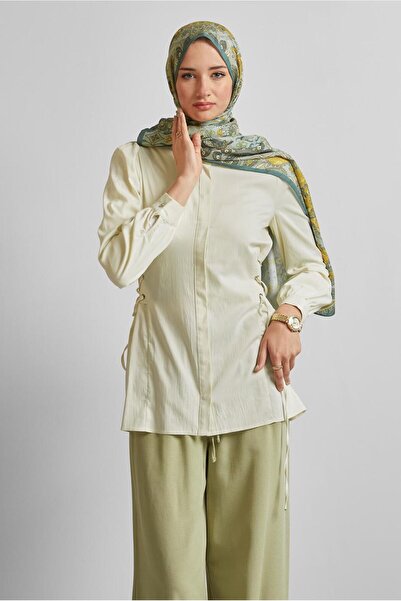 Alvina BLUZĂ DETALIE LACĂ 45498