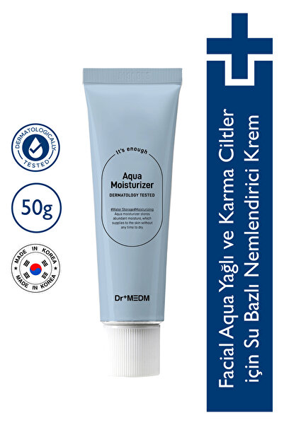Dermal Dr+MEDM Facial Aqua Yağlı ve Karma Ciltler için Su Bazlı Nemlendirici ...