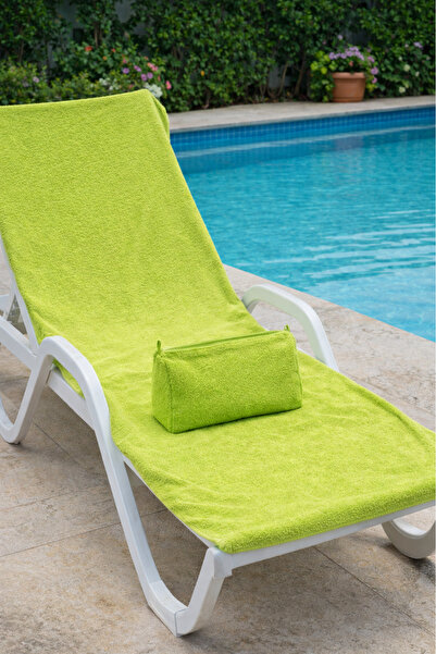 Miespiga 100% Cotton Beach Towel and Waterproof Wet-Dry Swimsuit Bag Set of Two