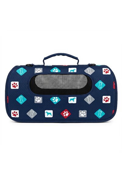 FOXMAG24 Πτυσσόμενη τσάντα μεταφοράς κατοικίδιων, με αναπνέον πλέγμα, 45x28x2...