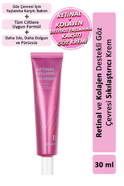 TONYMOLY Boncept Retinal Collagen Eye Cream/ Retinal ve Kolajen Göz Çevresi S...