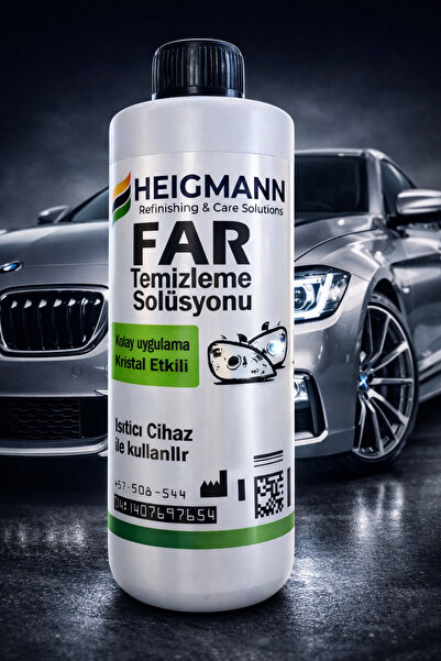 HEİGMANN Oto far temizleyici Buharli far temizleme sivisi ürünü kloroform far...