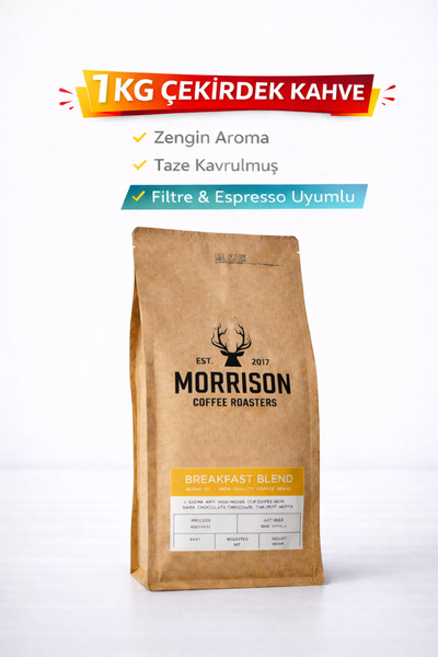 Coffee Morrison 1 kg Breakfast Blend Çekirdek Kahve