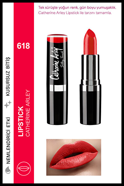 Catherine Arley Lipstick Ton Ruj No:618