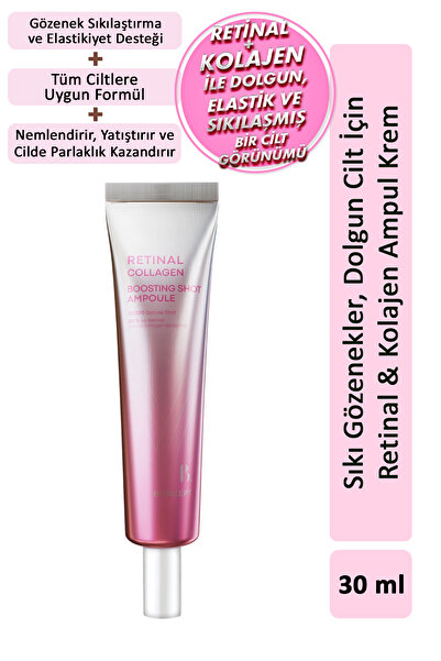 TONYMOLY Boncept Retinal Collagen Boosting Shot Ampoule/Sıkı Gözenekler, Dolg...