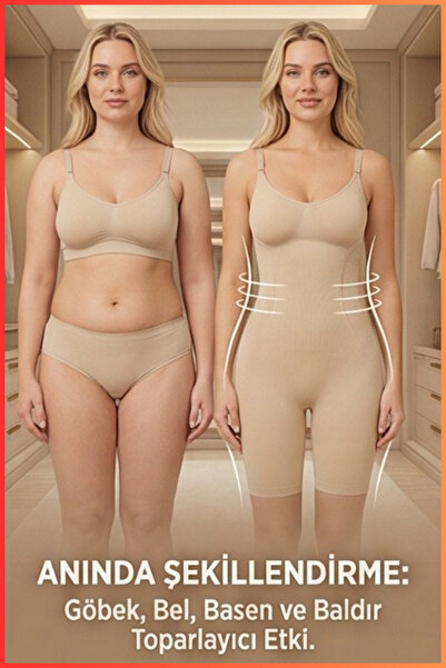 figiza Corset tip salopetă de lungime completă, pentru abdomen și coapse, cu ...