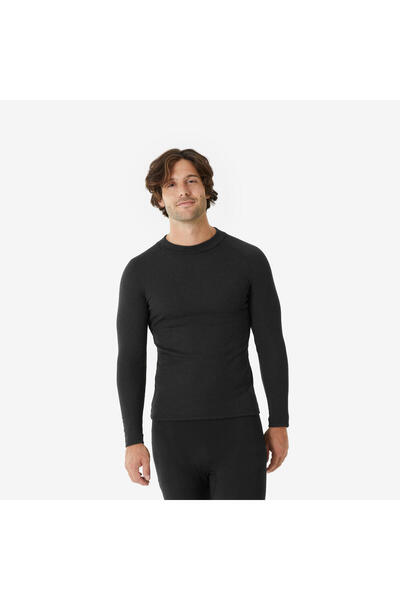 Decathlon Wedze Erkek Sıcak Tutan Üst Kayak Termal İçliği - Siyah - BL 100