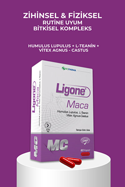 Ligone Maca Hayıt 60 Kapsül | Maca Ekstresi Hayıt Ekstresi L Arjinin Çinko ve Vitamin C İçeren