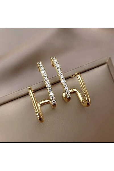 Jack Ferrero Steel Invoiced Earrings, Guaranteed to Not Fade Color