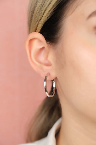 Jack Ferrero ÇELİK exclusive RENK ATMAZ GARANTLİ FATURALI KÜPE