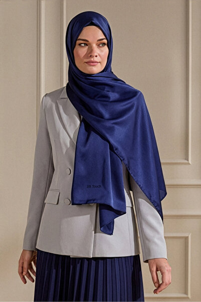 SilkTouch Midnight Blue Pearl Shawl