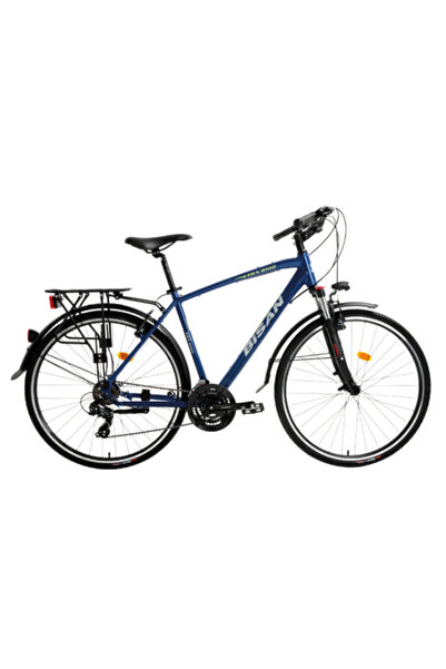 Bisan TRX 8100 CITY ERKEK ŞEHİR BİSİKLETİ 56CM V 28 JANT 21 VİTES LACİVERT YE...