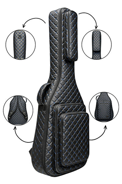 Erga Müzik ΜΑΥΡΗ ΕΠΑΓΓΕΛΜΑΤΙΚΗ ΘΗΚΗ-ΤΣΑΝΤΑ ΚΙΘΑΡΑΣ GIGBAG CLASSIC-ΜΠΛΕ ΚΑΠΙΤΟ...