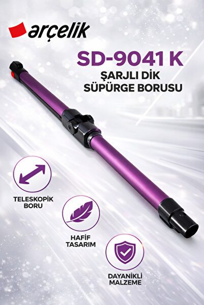 Arçelik SD-9041 K Şarjlı Dik Süpürge Boru Grubu  Yedek Parça