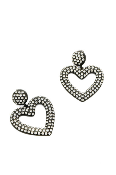 Nine West Partyheart 5Fx Black Women's Earrings