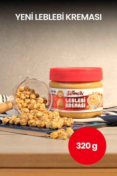 Gelincik 2'li Set 320G Leblebi Kreması ve 320G Kahvaltılık Sürülebilir Özel Üretim Antep Fıstığı Kreması