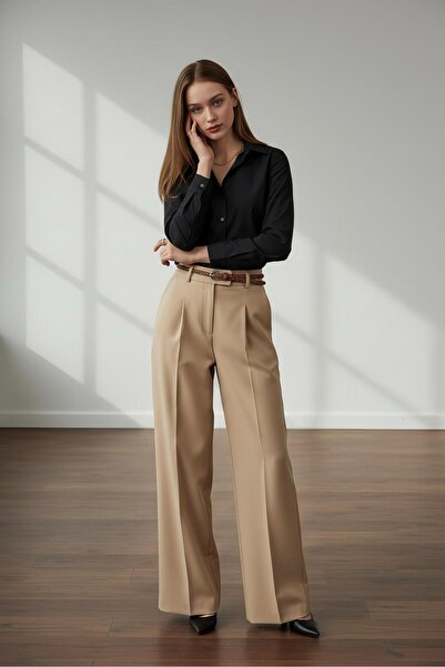 PERA CLUB Βασικό μαύρο πουκάμισο