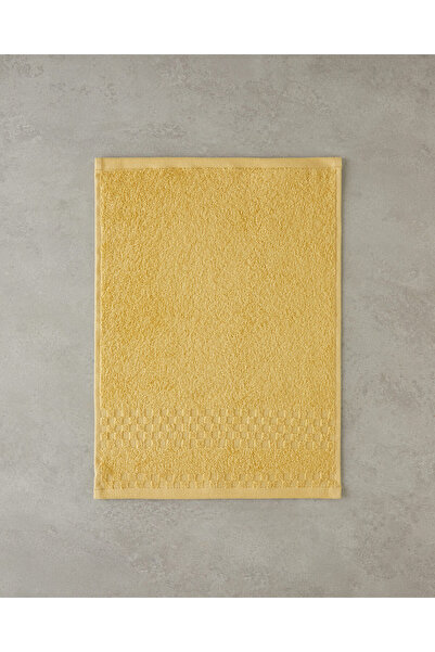 English Home Border Check Pamuk El Havlusu 30x40 cm Sarı