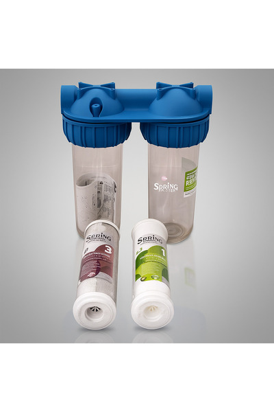 SPRİNG Spring water  2'li Daire Girişi Toptan Su Arıtma Filtresi