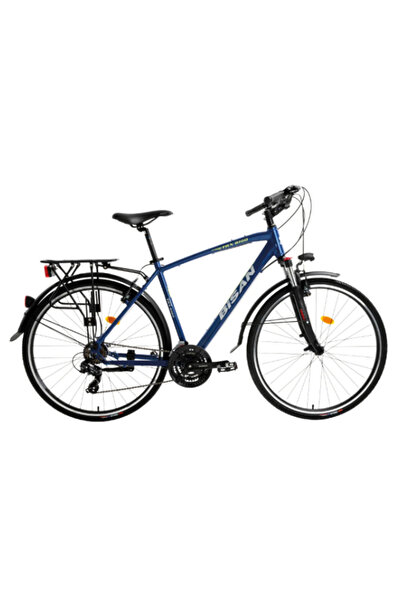 Bisan Trx 8100 City Erkek Şehir Bisikleti 50cm V 28 Jant 21 Vites Lacivert Ye...