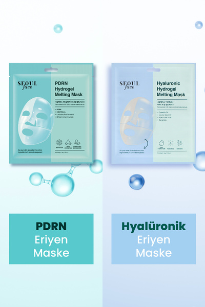 Dermal Pdrn Hydrogel Melting Mask Moisturizing Transparent Gel Mask 34 Gr. An...
