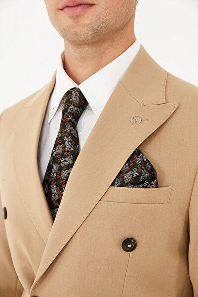 The Tailor Classics Erkek Takım Elbise - Kruvaze Düğmeli Erkek Pantolon Ceket...