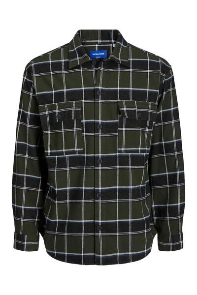 Jack & Jones Ανδρικό βαμβακερό πουκάμισο Jack&Jones Casual Cut μακρυμάνικο χα...