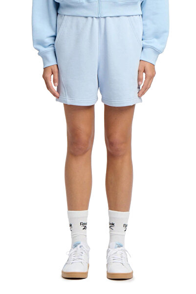 Reebok ICON ELEMENTS FT SHORT Μπλε γυναικείο σορτς