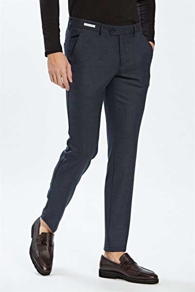 Ecer Slim Fit Aksaray Lacivert Erkek Pantolon 17186220