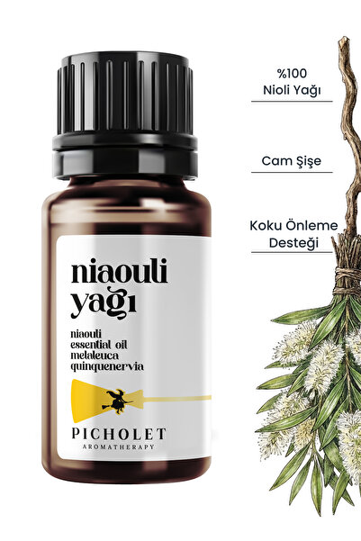 Picholet Nioli Uçucu Yağı 10 ml %100 Saf ve Doğal (Niaouli Essential Oil)