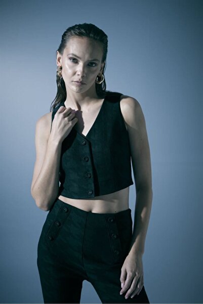 Naar Чорний жіночий жилет 23271701