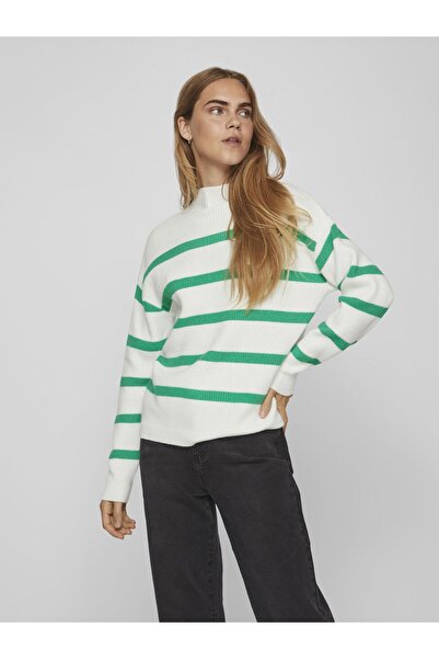 VILA Strickpullover VIRIL Gestreifter