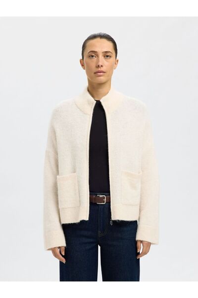 Selected Femme Strickjacke Wollgemisch