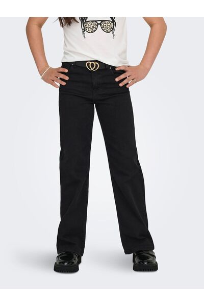 Kids Only Jeans mit weitem Bein KOGMADISON Mittlere Taille Weiter Beinschnitt...