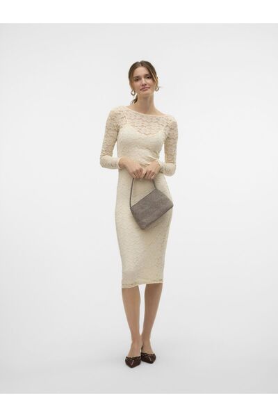 Vero Moda Kleid VMPAULA Midikleid