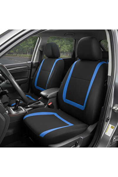 CarGuard Set Huse Auto Universale, 9 Piese, Compatibile Airbag, Material Text...