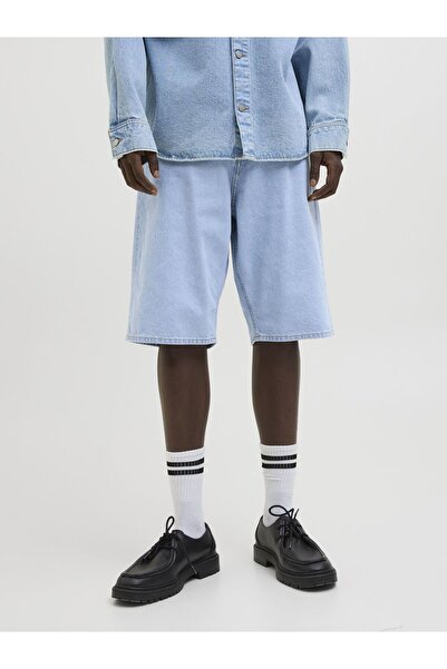 Jack & Jones Džínsy-Šortky Extra vrecovitý strih Džínsy-Šortky