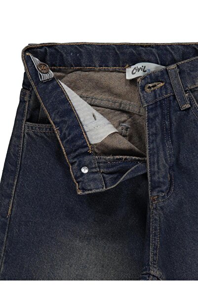 Civil Boys 4885-3 Široki kroj, pantalone za decu 10-13 godina - narandžaste, ...