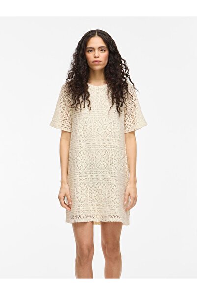 VILA Minikleid VIMERINDA Kurzärmeliges