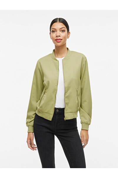 VILA Bomberjacke Reißverschluss