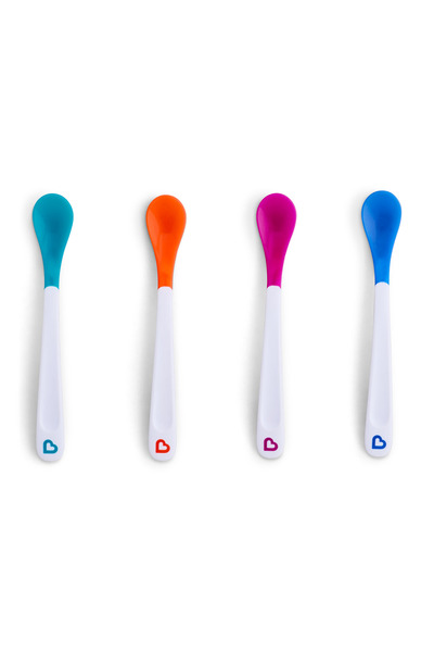 Munchkin Isı Korumalı Bebek Kaşıkları, Renkli, 3ay