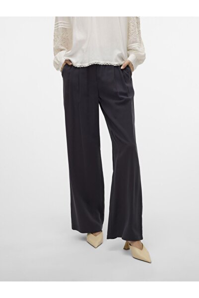 Vero Moda Hose mit weitem Beinschnitt VMCARMEN Hohe Taille Hose