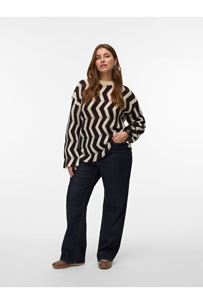 Veromoda Curve Strickpullover VMCLIBRA Strickpullover
