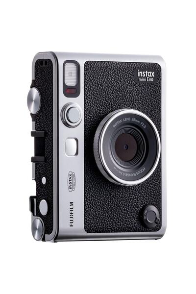 Fujifilm Instax Mini Evo Siyah Fotoğraf Makinası ve 20'li Film