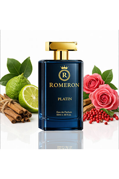 ROMERON 370 Platin Erkek Parfüm EDP 50ml