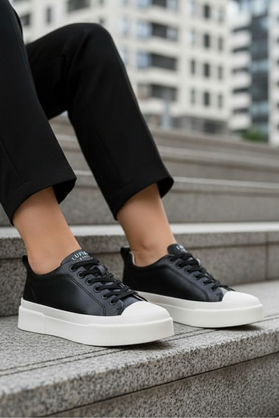 Lufian Pantofi casual de damă Mia 122230055-100100 Negru