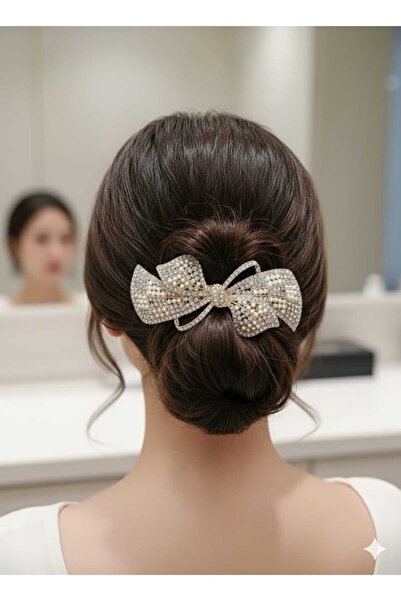 NEW HİLL Κομψό πέτρινο αυτόματο κλιπ Toqa