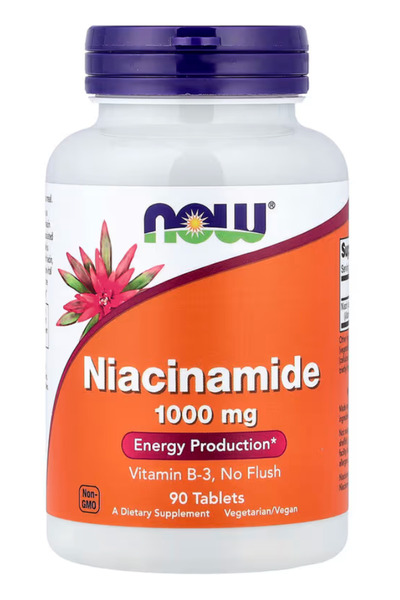 Now Foods Supplements, Niacinamide (Vitamin B-3) 1000 mg, Energy Production, ...