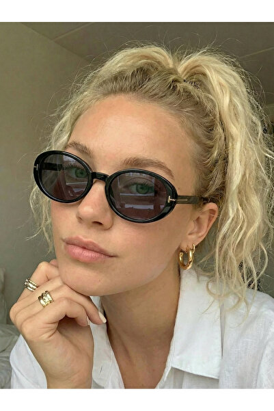 funeyes Lille Oval Ellipse Trend Sunglasses, 58/18/145 Model