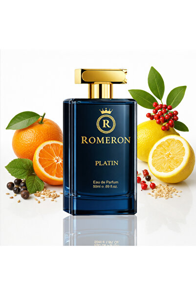 ROMERON 318 Platin Erkek Parfüm EDP 50ml